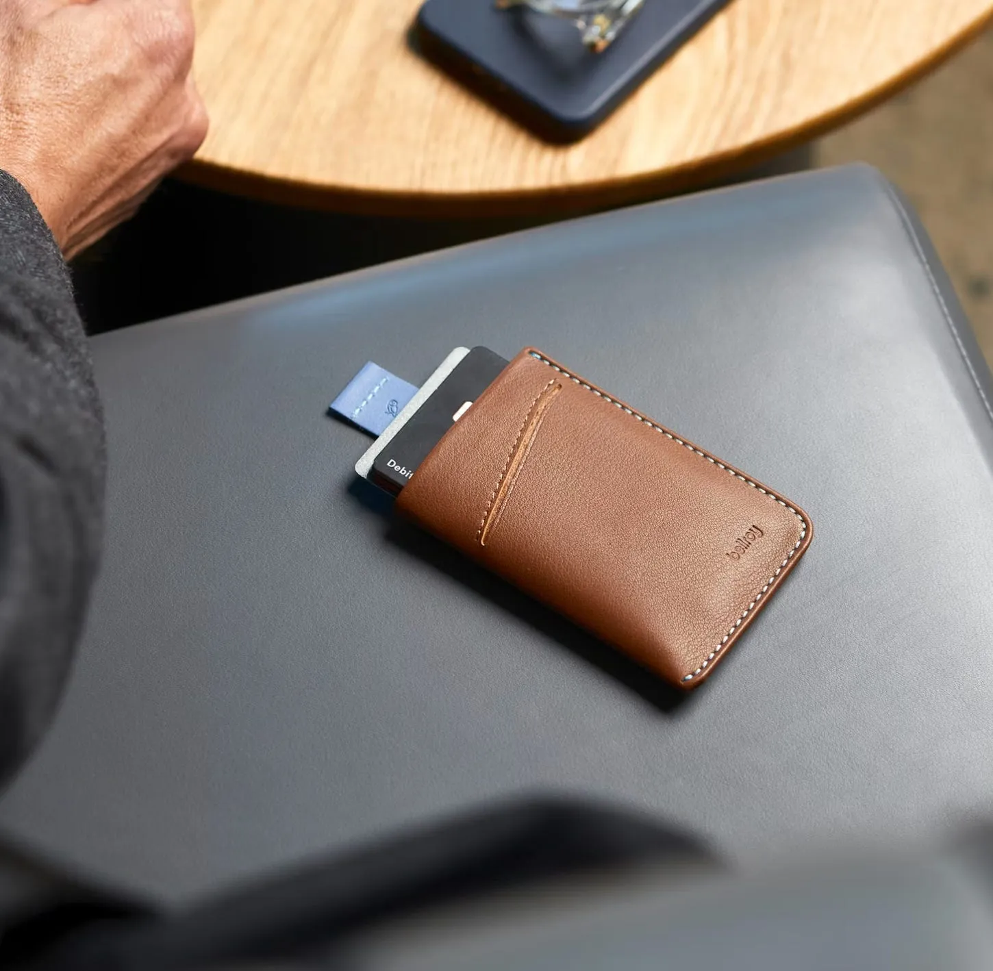 Leather card wallet