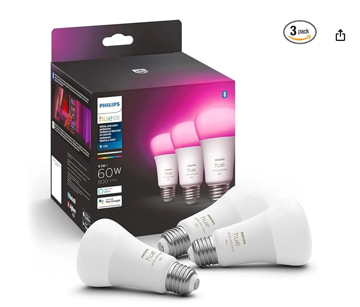 Hue light bulbs